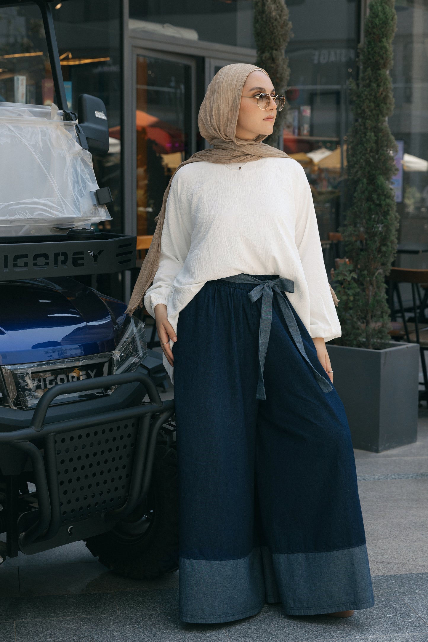 Denim Duo Pants