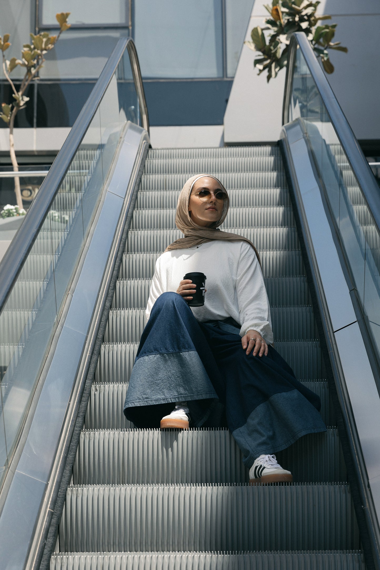 Denim Duo Pants