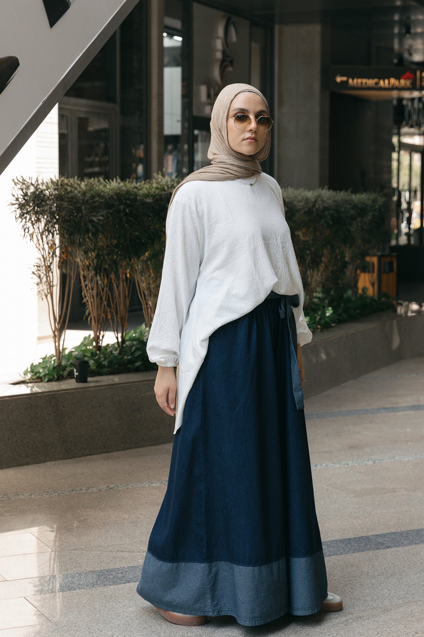 Denim Duo Pants