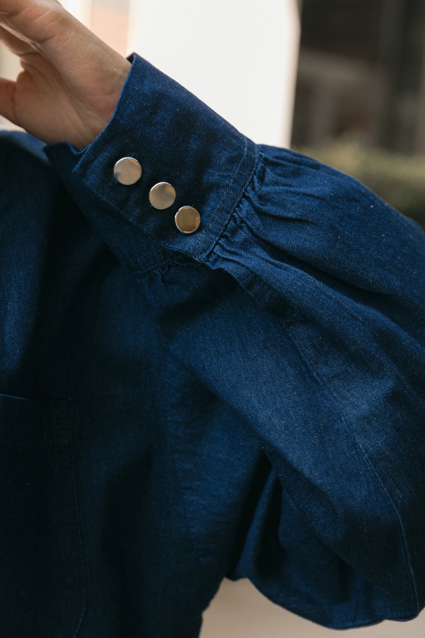 Belted Beauty Denim Shirt