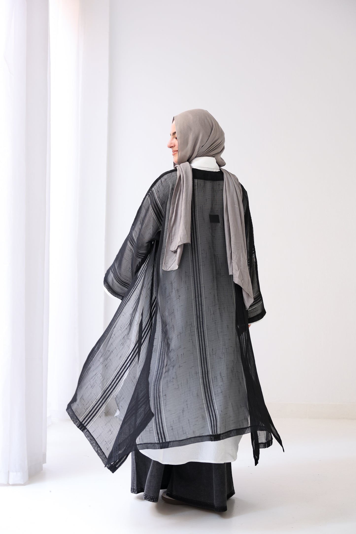 Edgy Edit Cardigan - Black