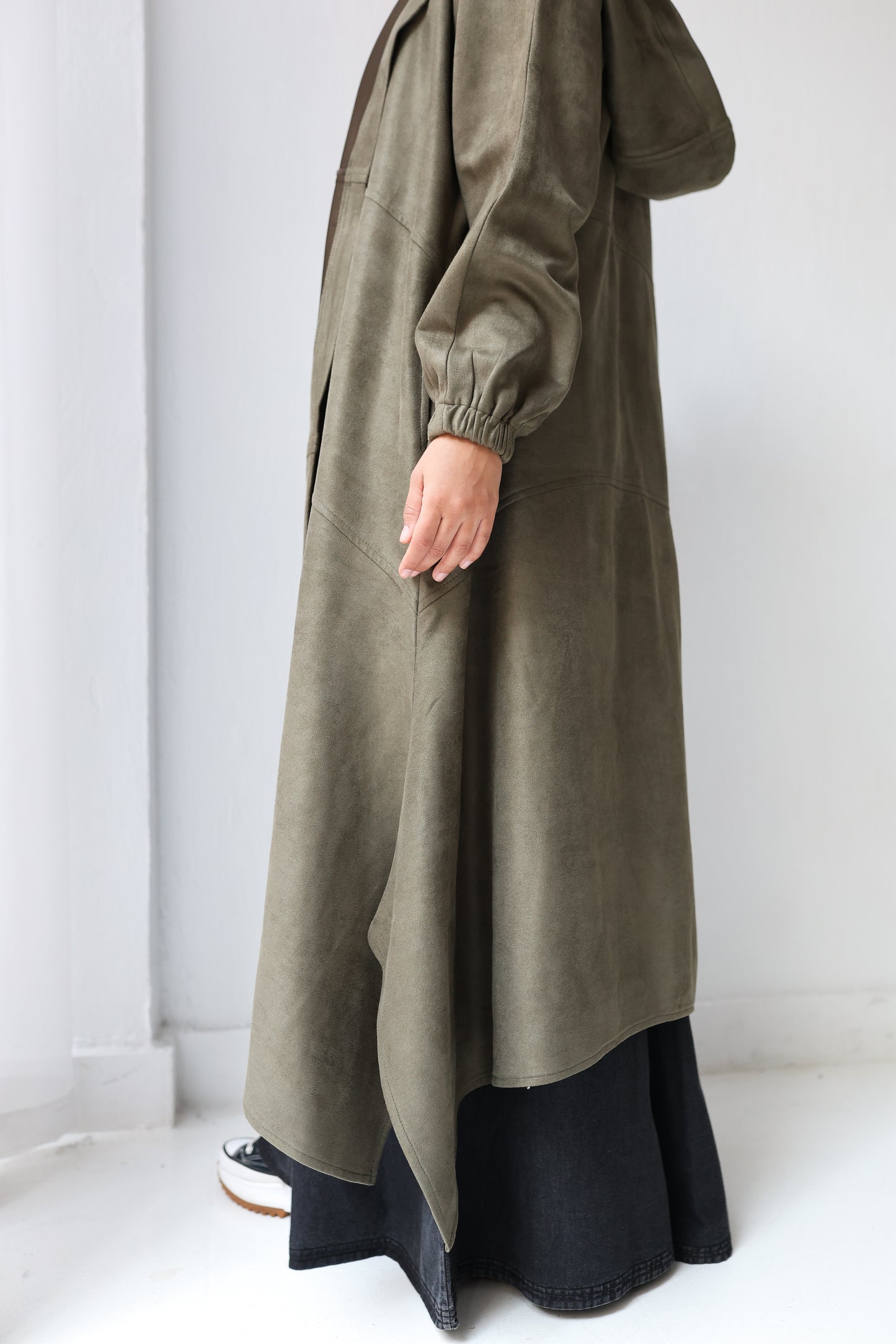 Cozy couture cardigan - Olive