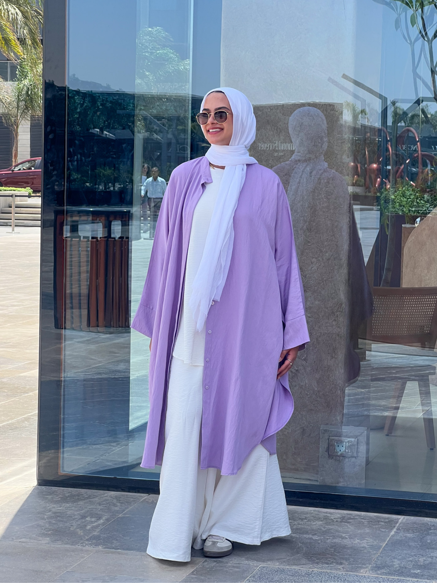 Casual Cascade- Lavender