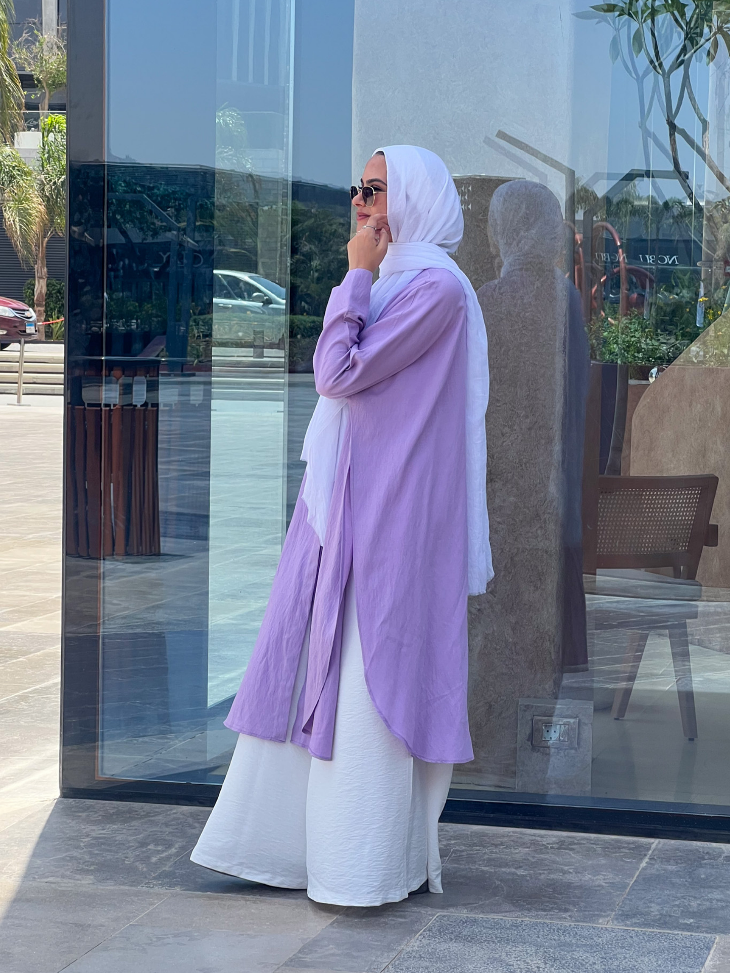 Casual Cascade- Lavender