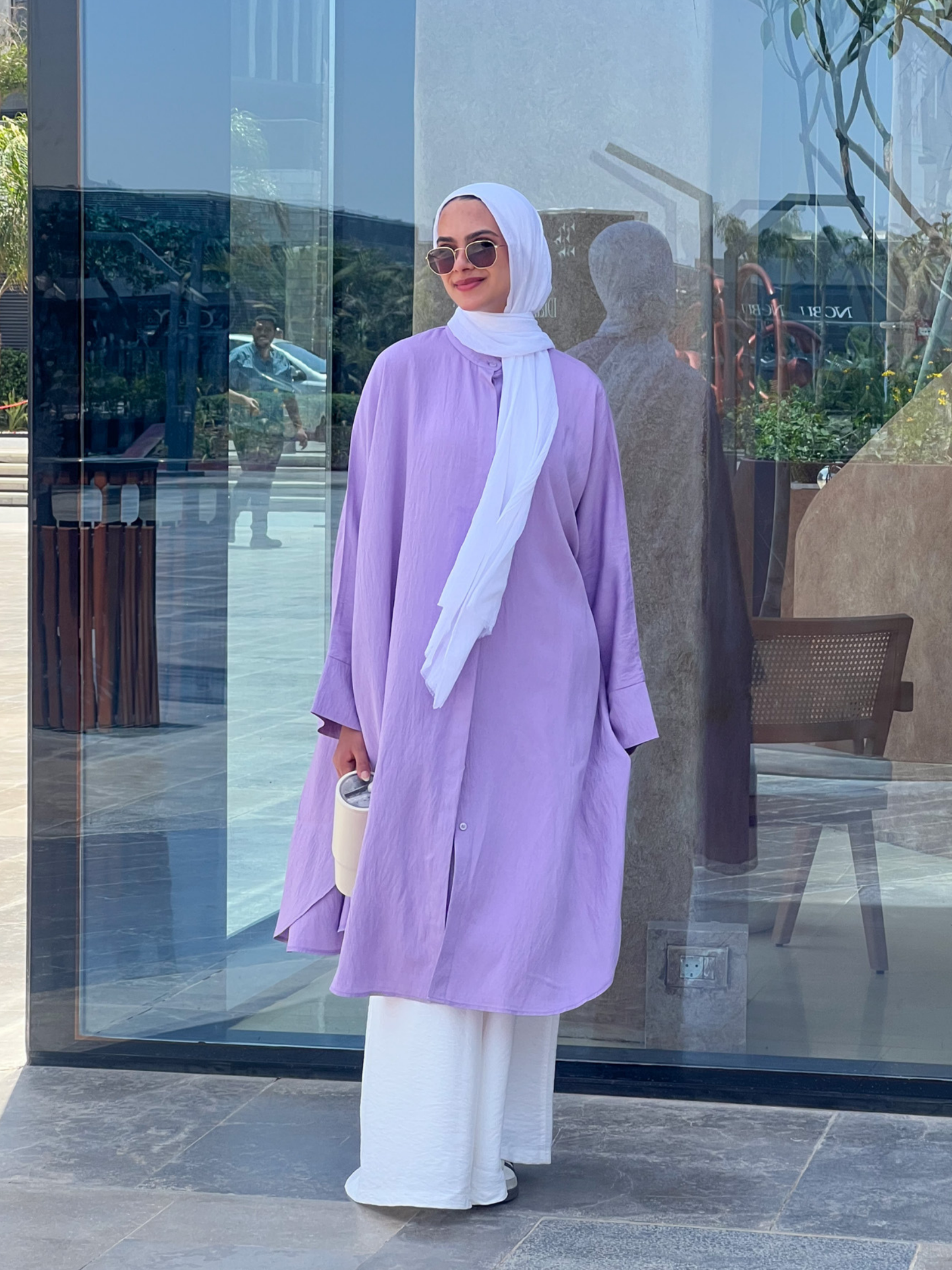 Casual Cascade- Lavender