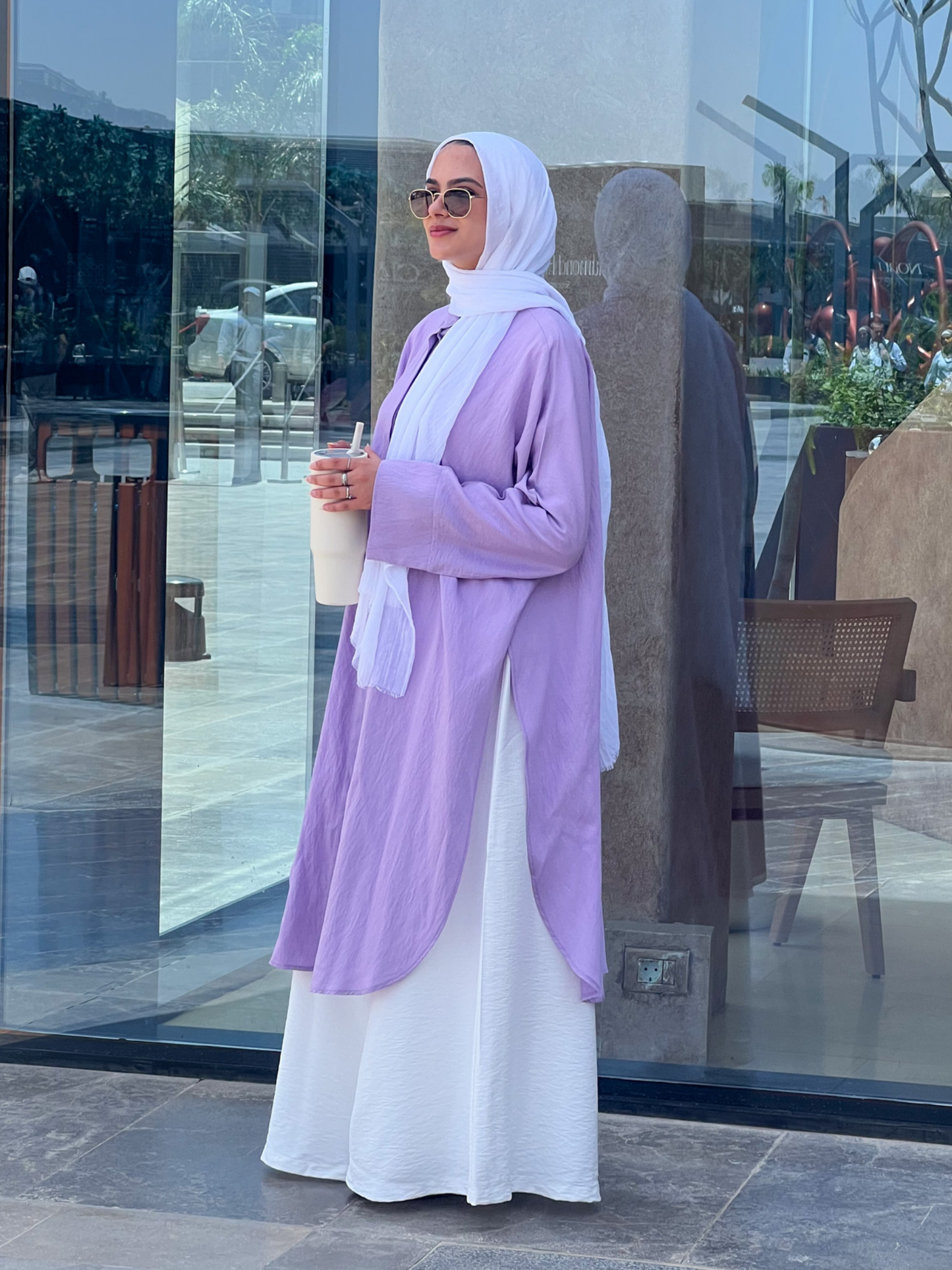 Casual Cascade- Lavender