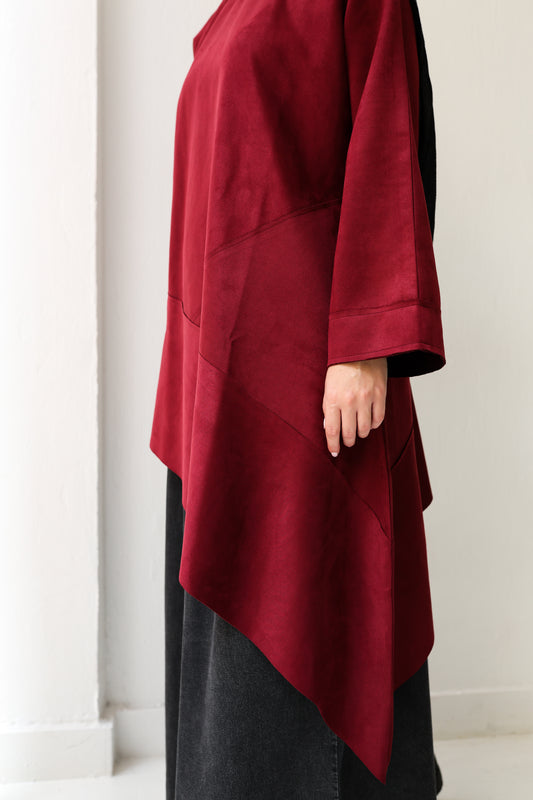 Timeless twist top - Burgundy