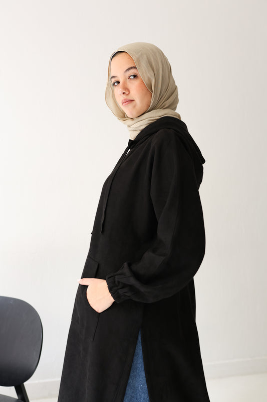 Bloom Hood Top - Black
