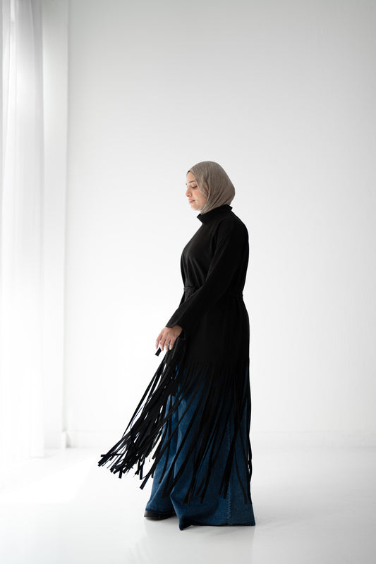 Timeless tassels - Black