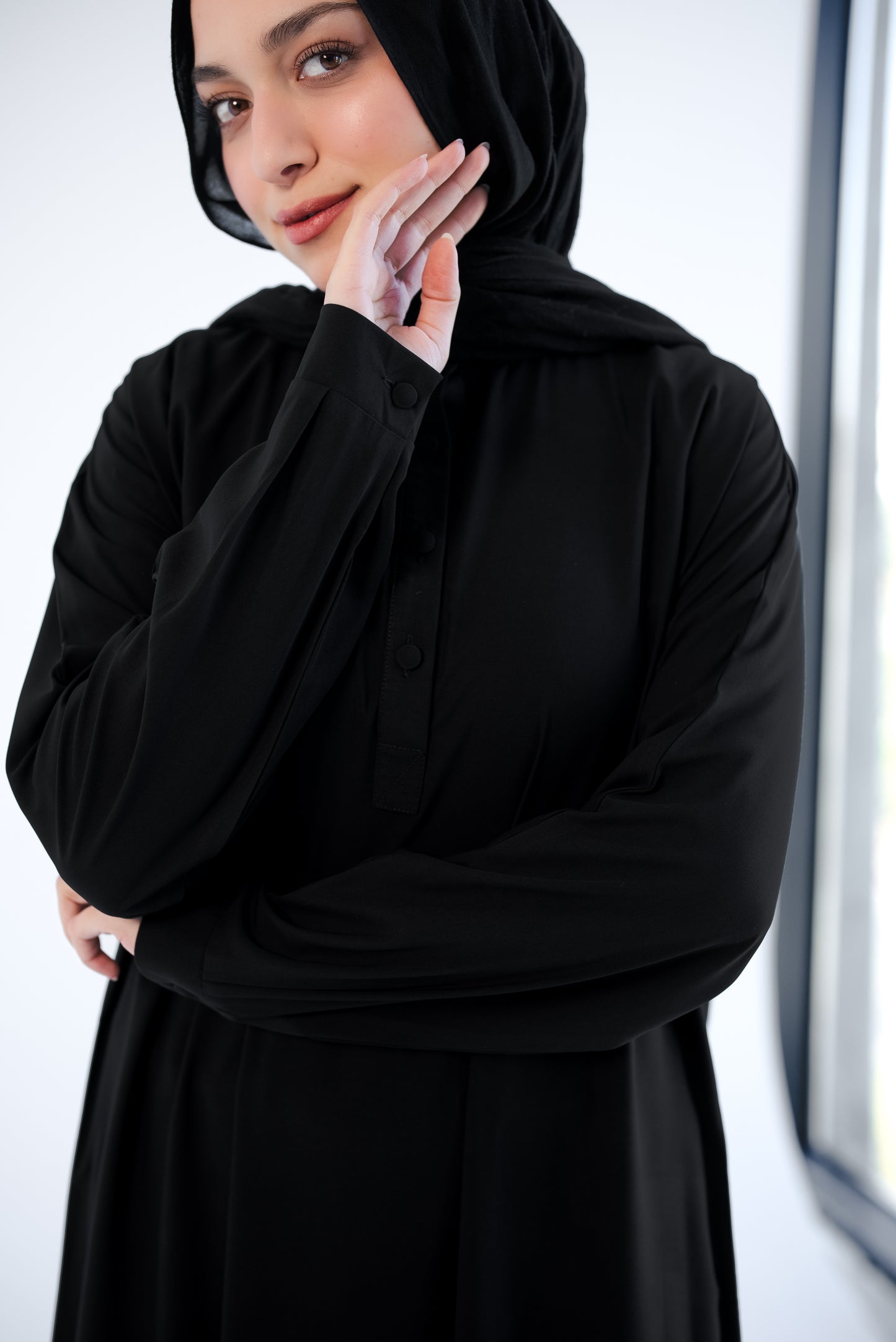 Not so basic Abaya Dress