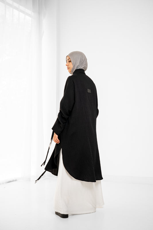 Drape Shirt - Black