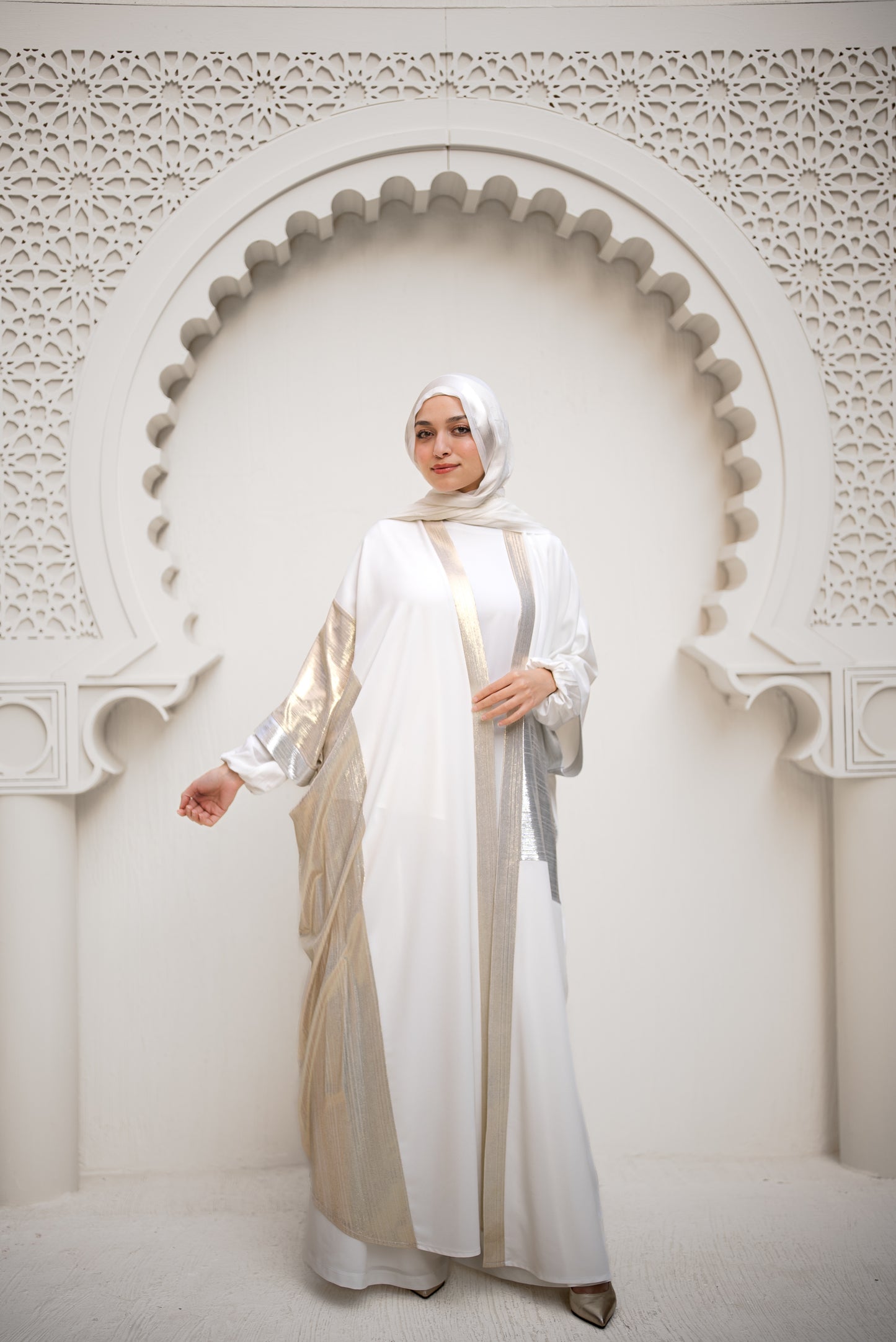 Kouture Kaftan - White