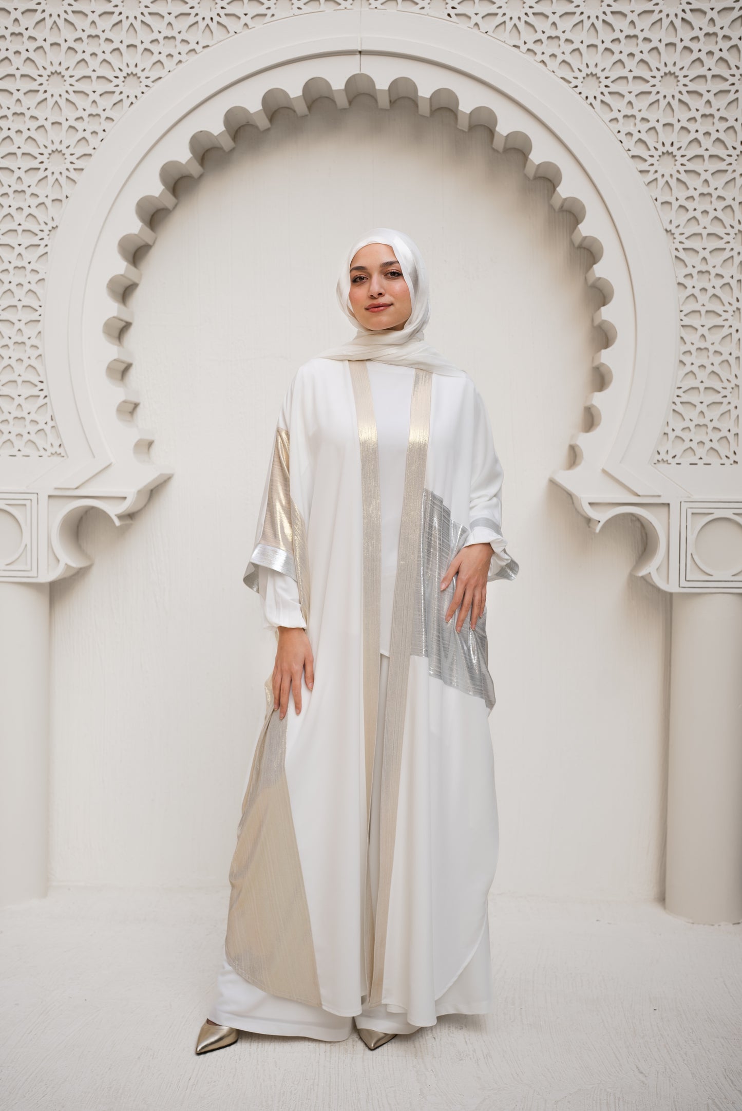 Kouture Kaftan - White
