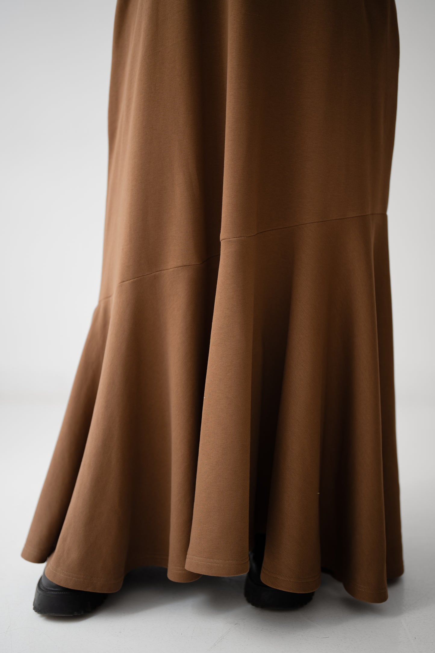 Hooded Harmony Dress - Cinnamon