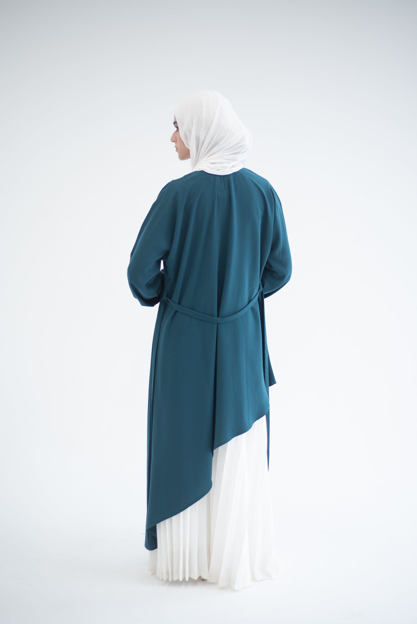 Long Asymmetric Top - Teal
