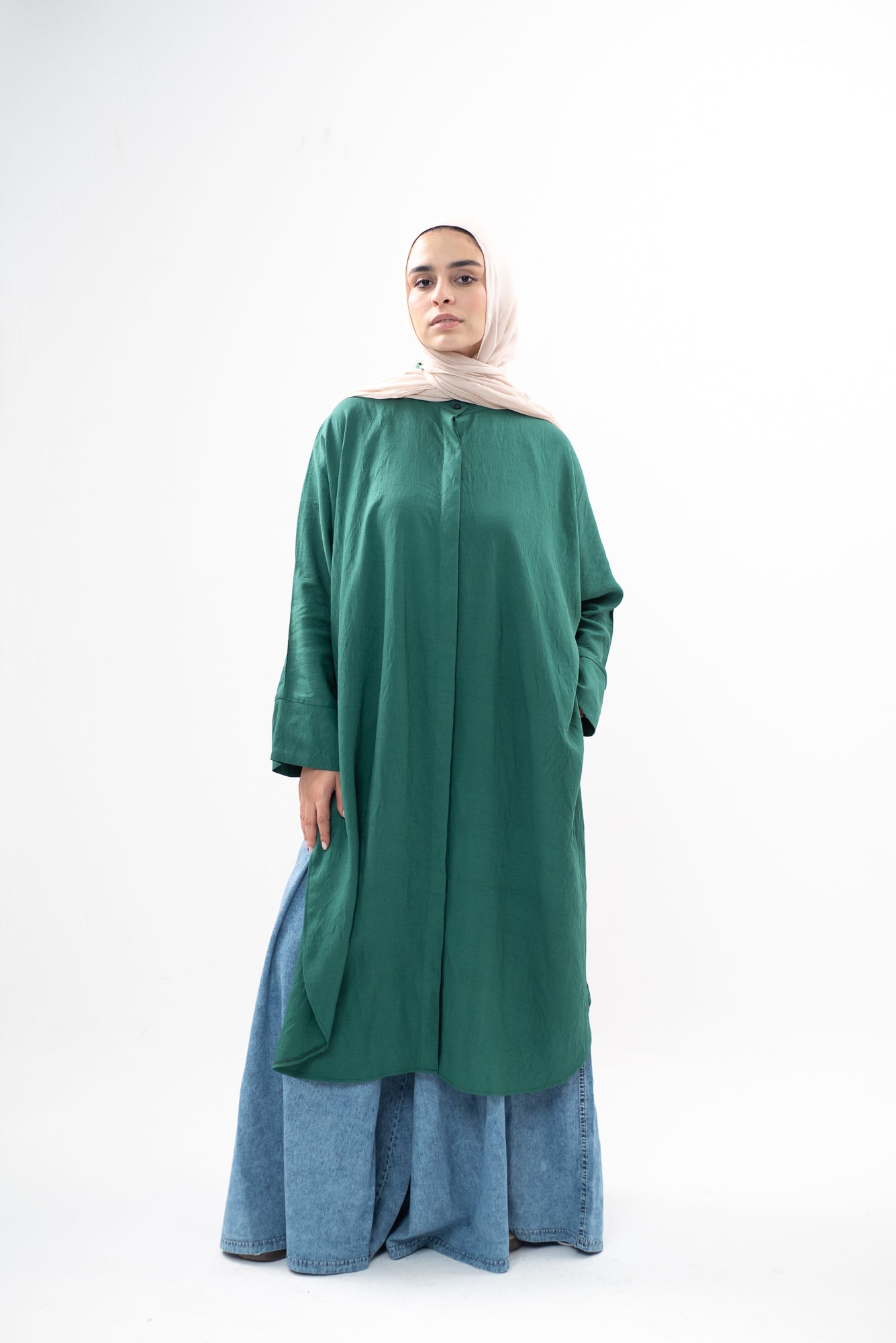 Casual Cascade - Green