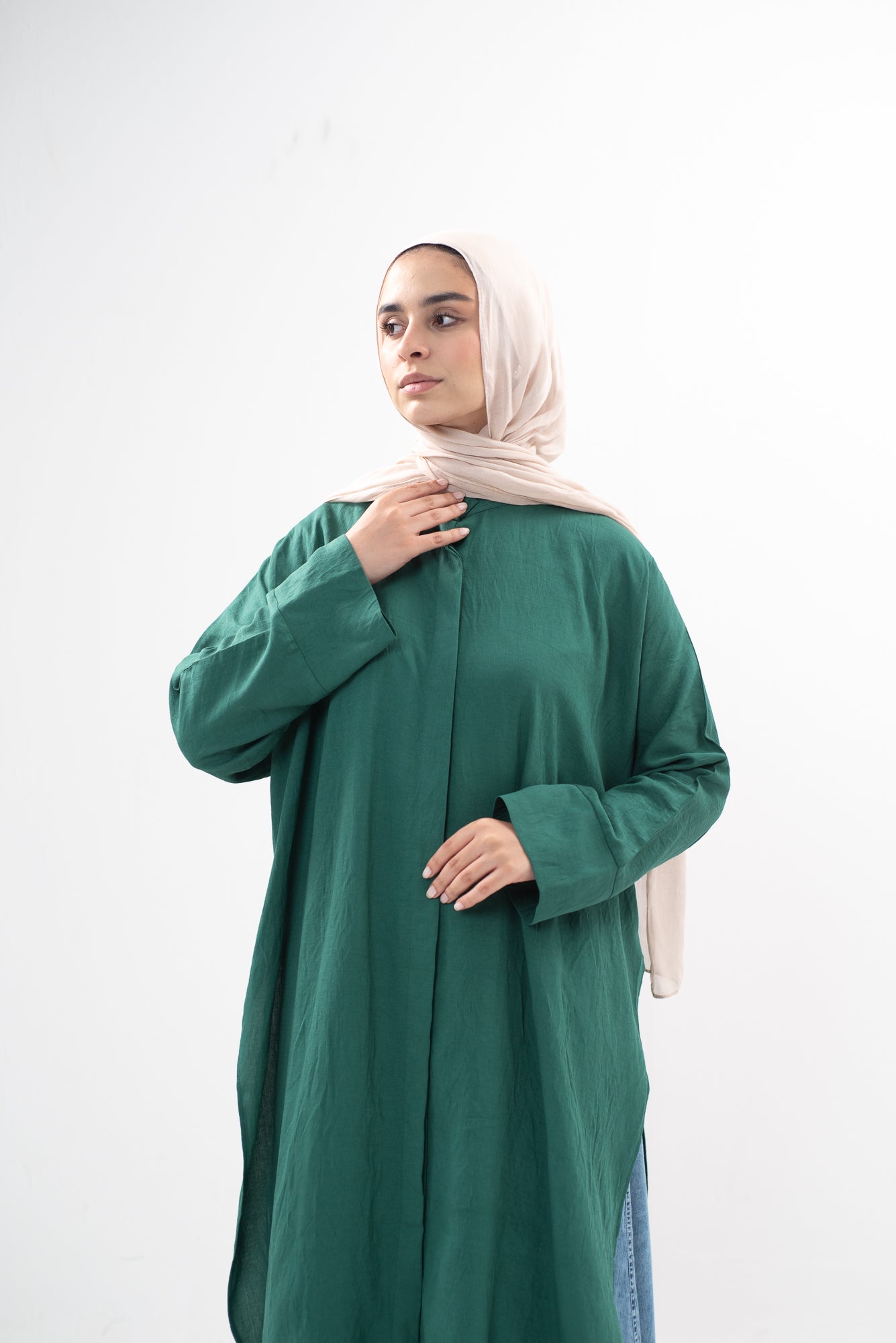 Casual Cascade - Green