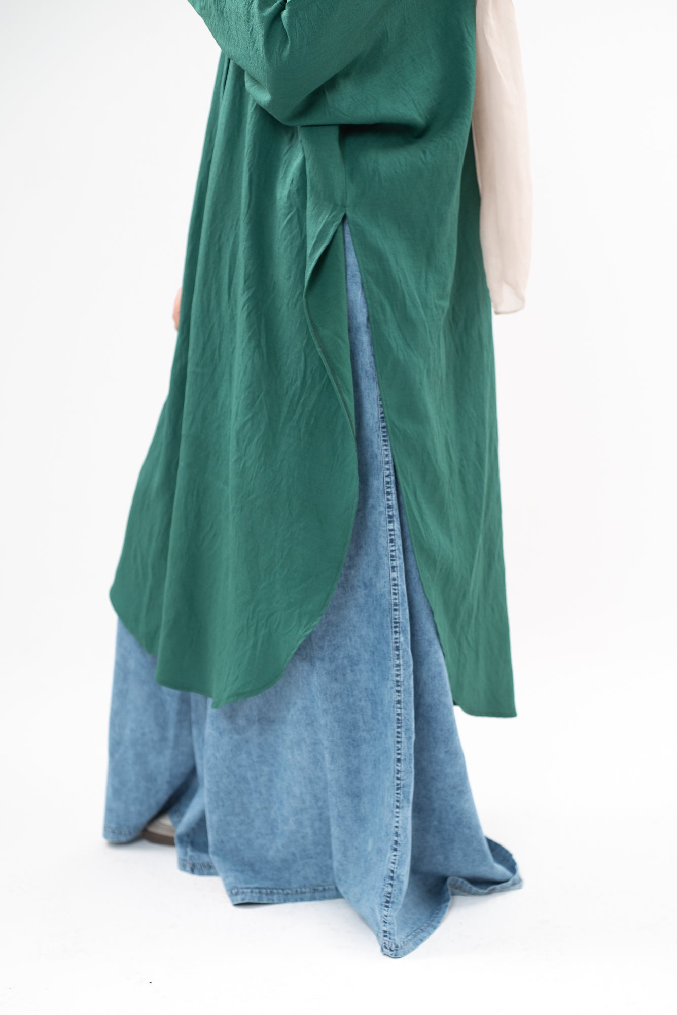Casual Cascade - Green