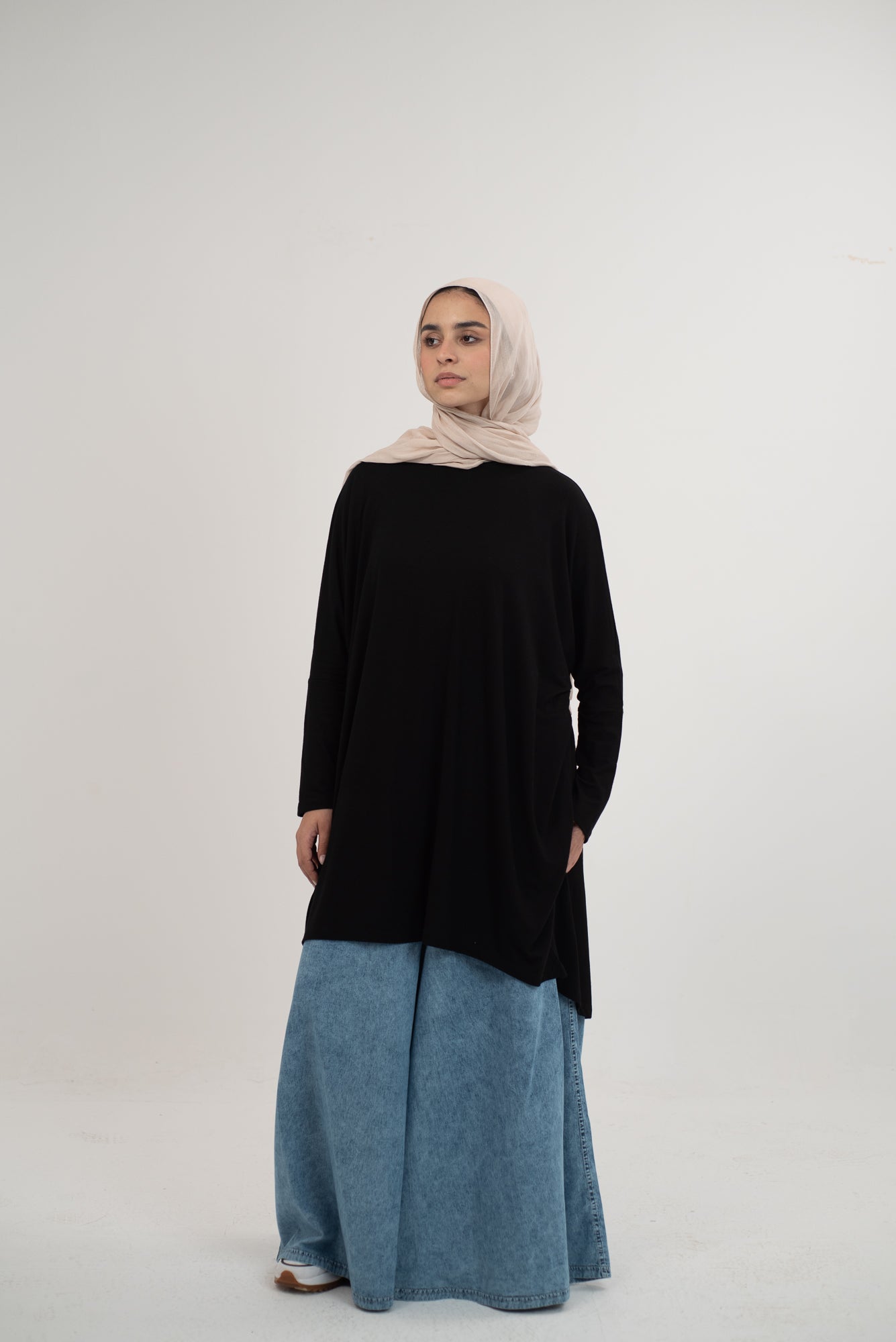 Cotton Breeze Top - Black