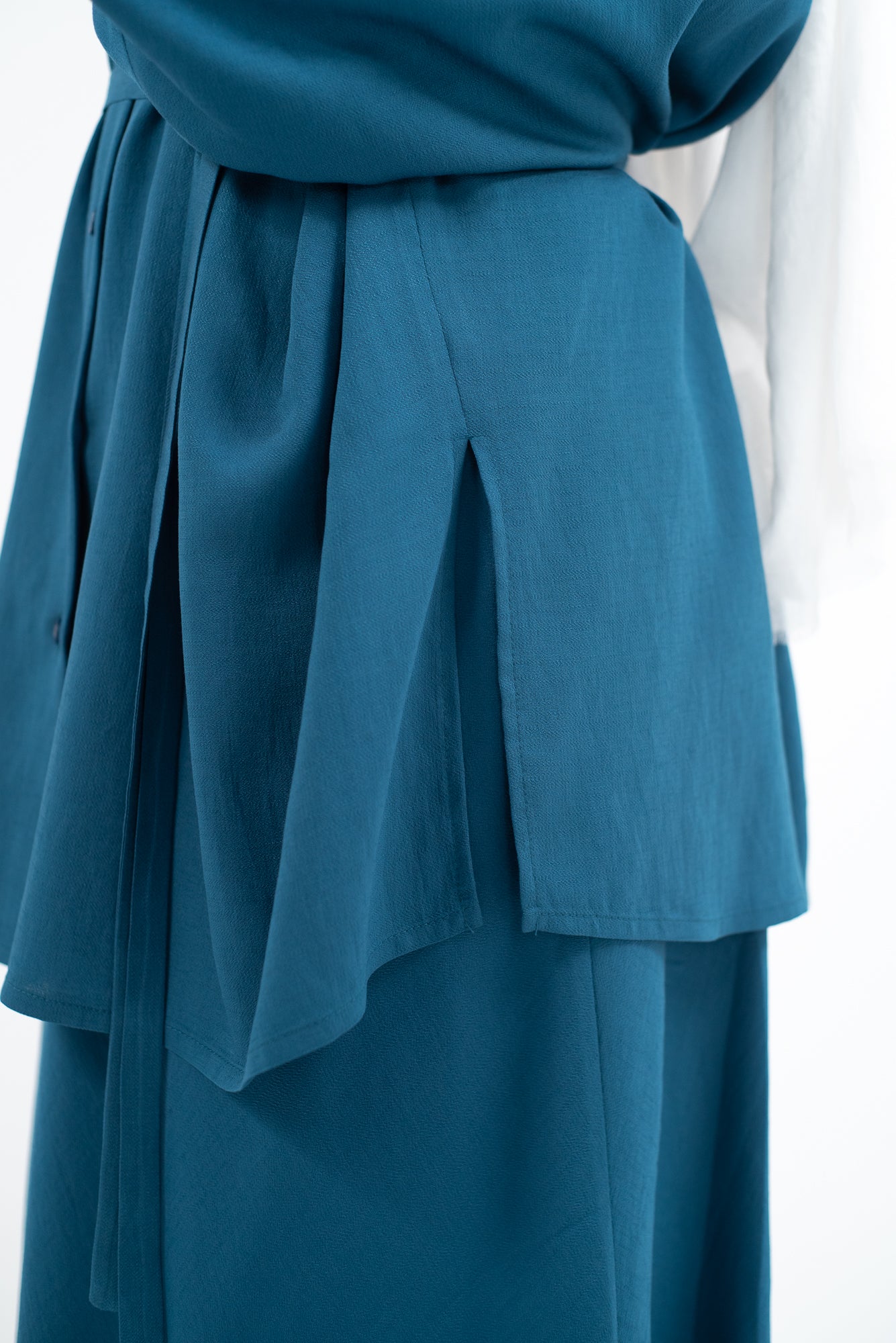 FLARE & FLOW LINEN SET - Teal
