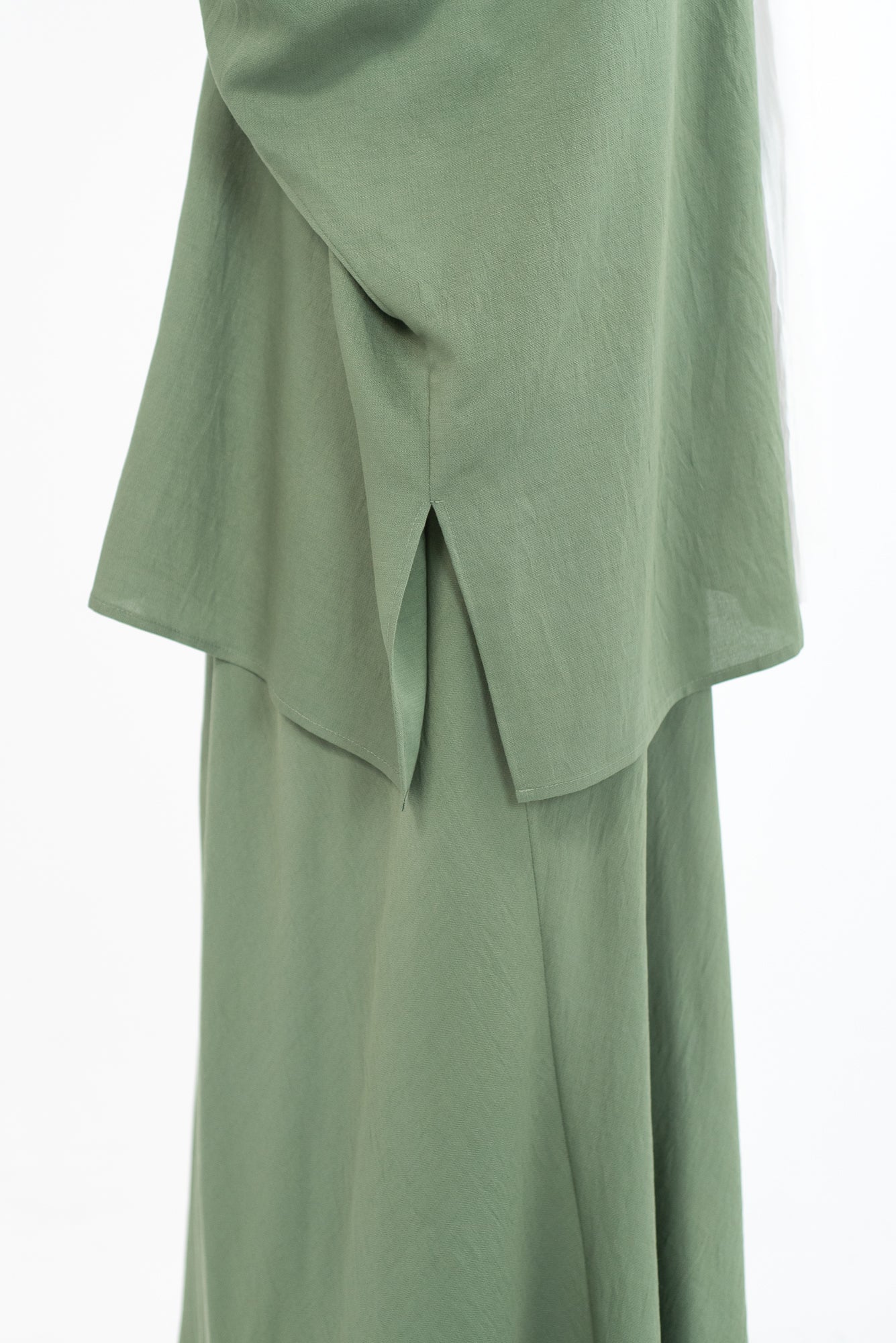 FLARE & FLOW LINEN SET - Olive