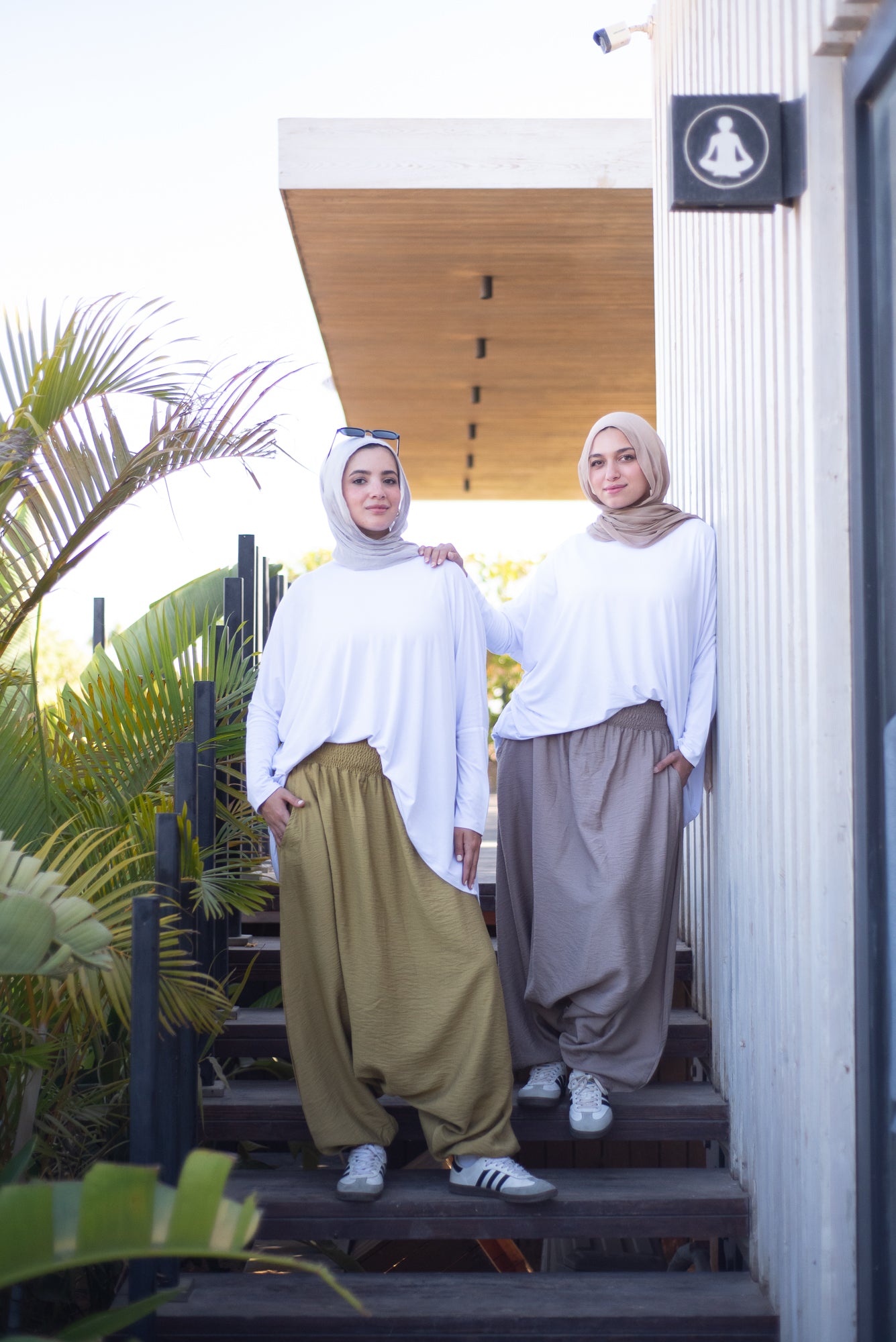 Harem Pants - Café