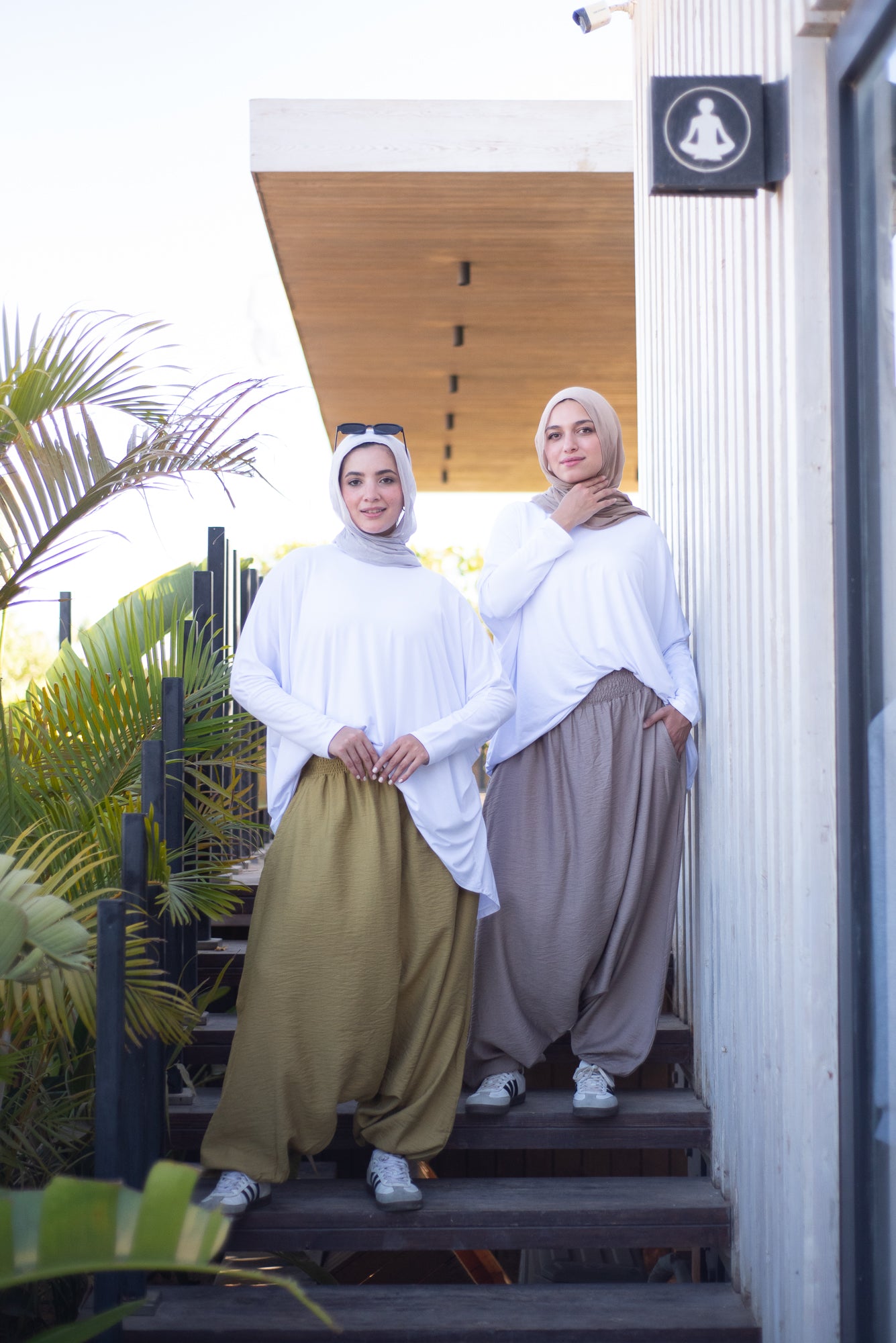 Harem Pants - Kiwi