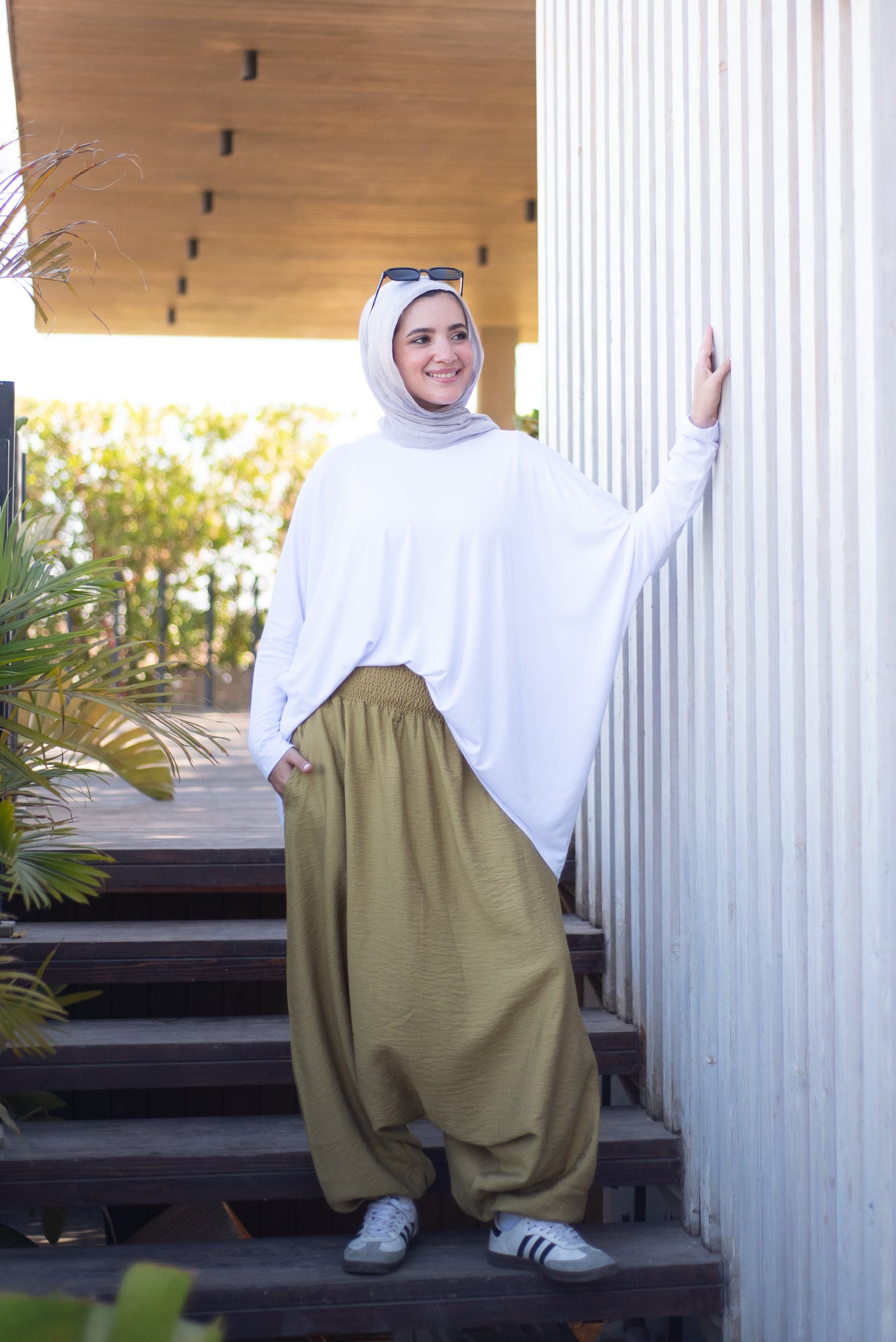 Harem Pants - Kiwi