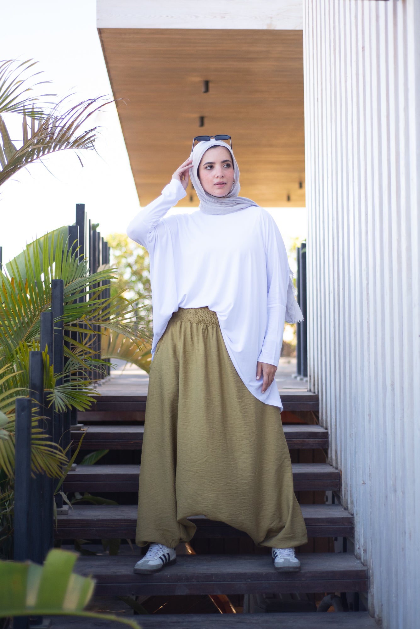 Harem Pants - Kiwi