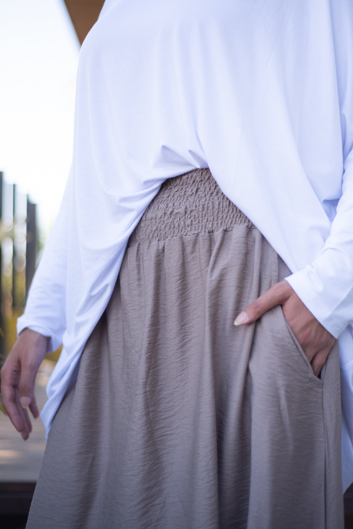 Harem Pants - Café
