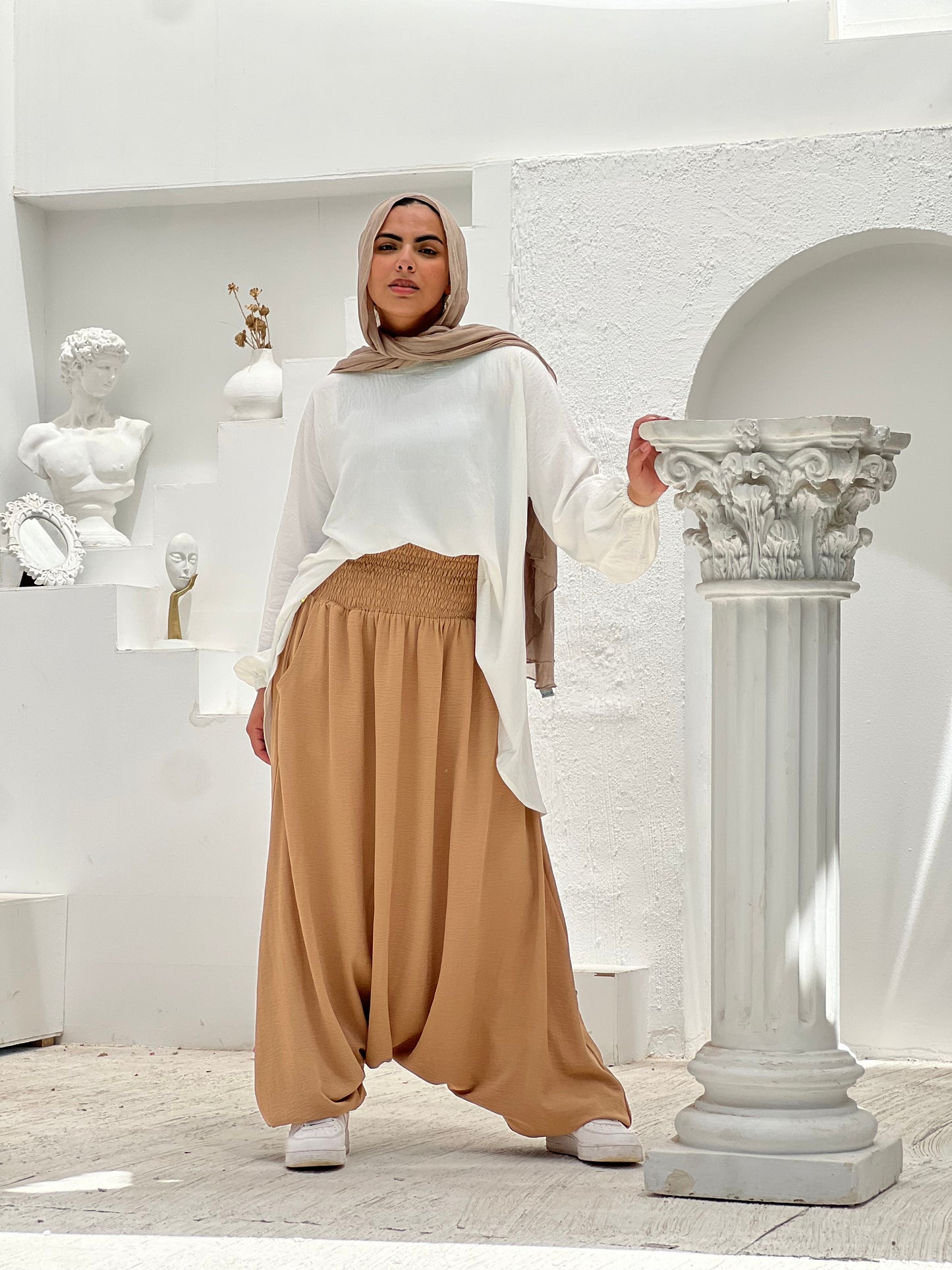 New Harem Pants - Sandy