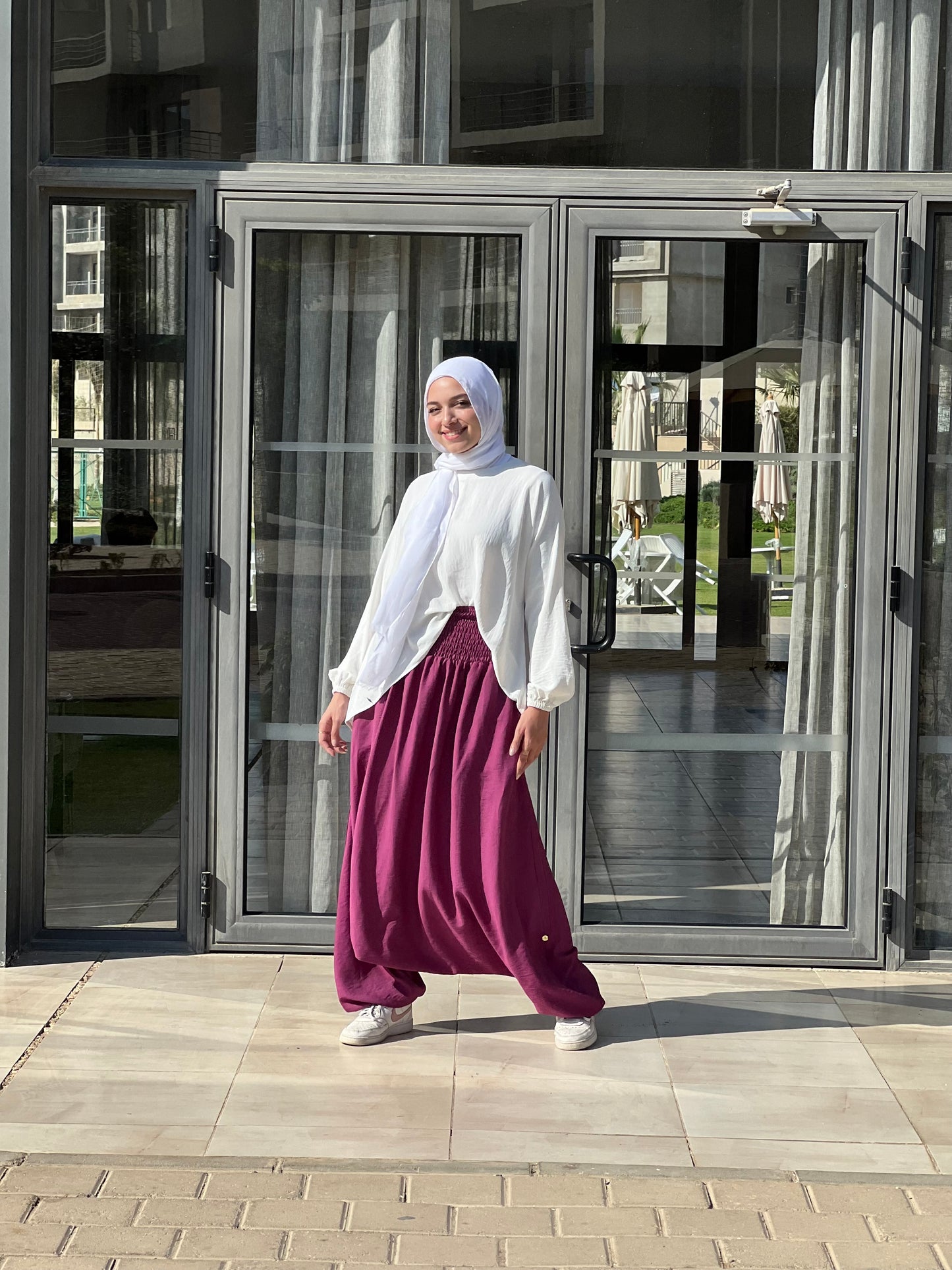 Harem Pants - Purple