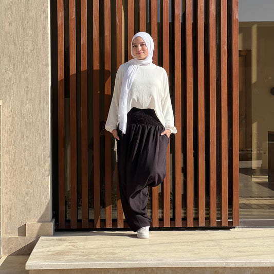 Harem Pants -Black
