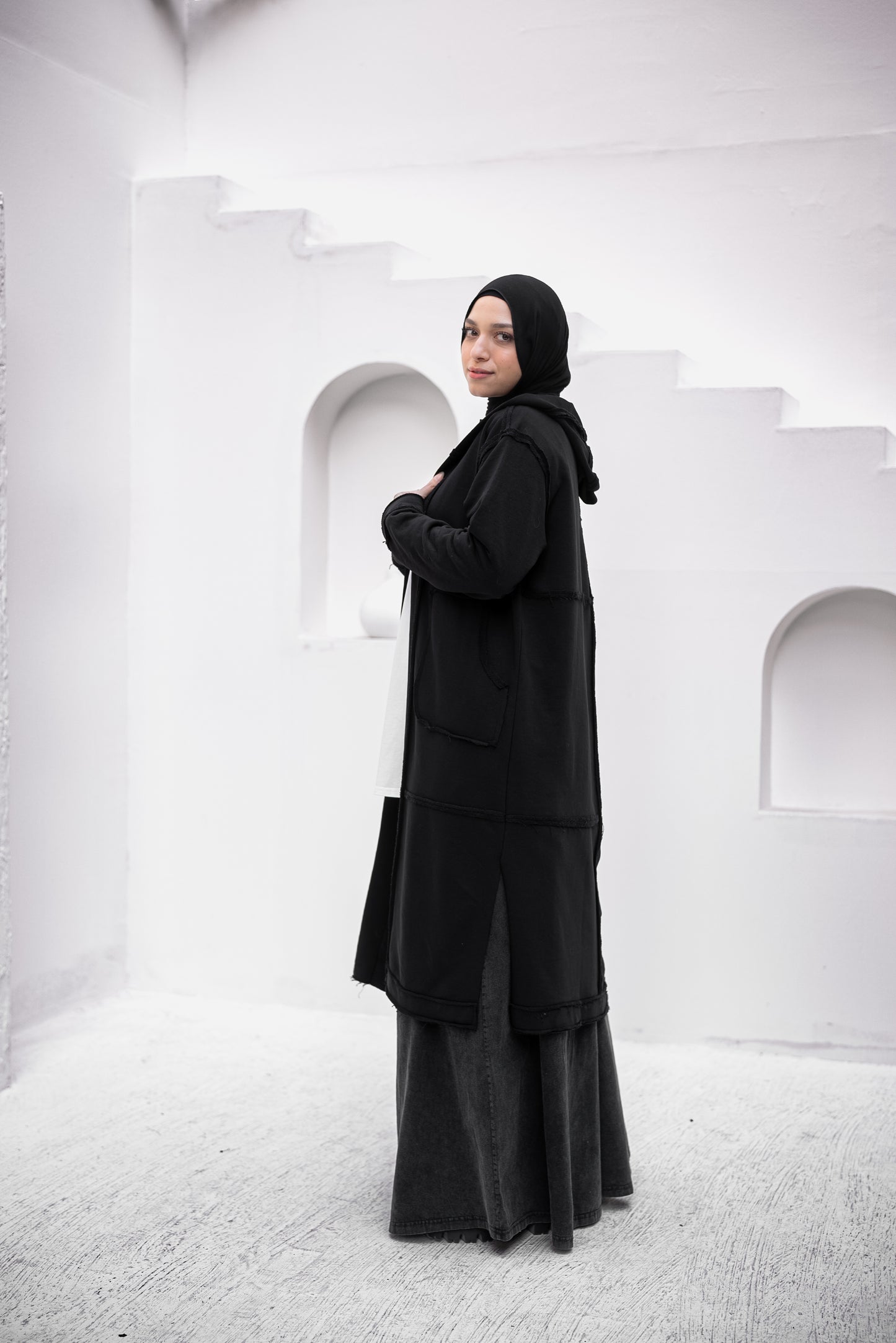 Casual Cuddle Cardigan - Black