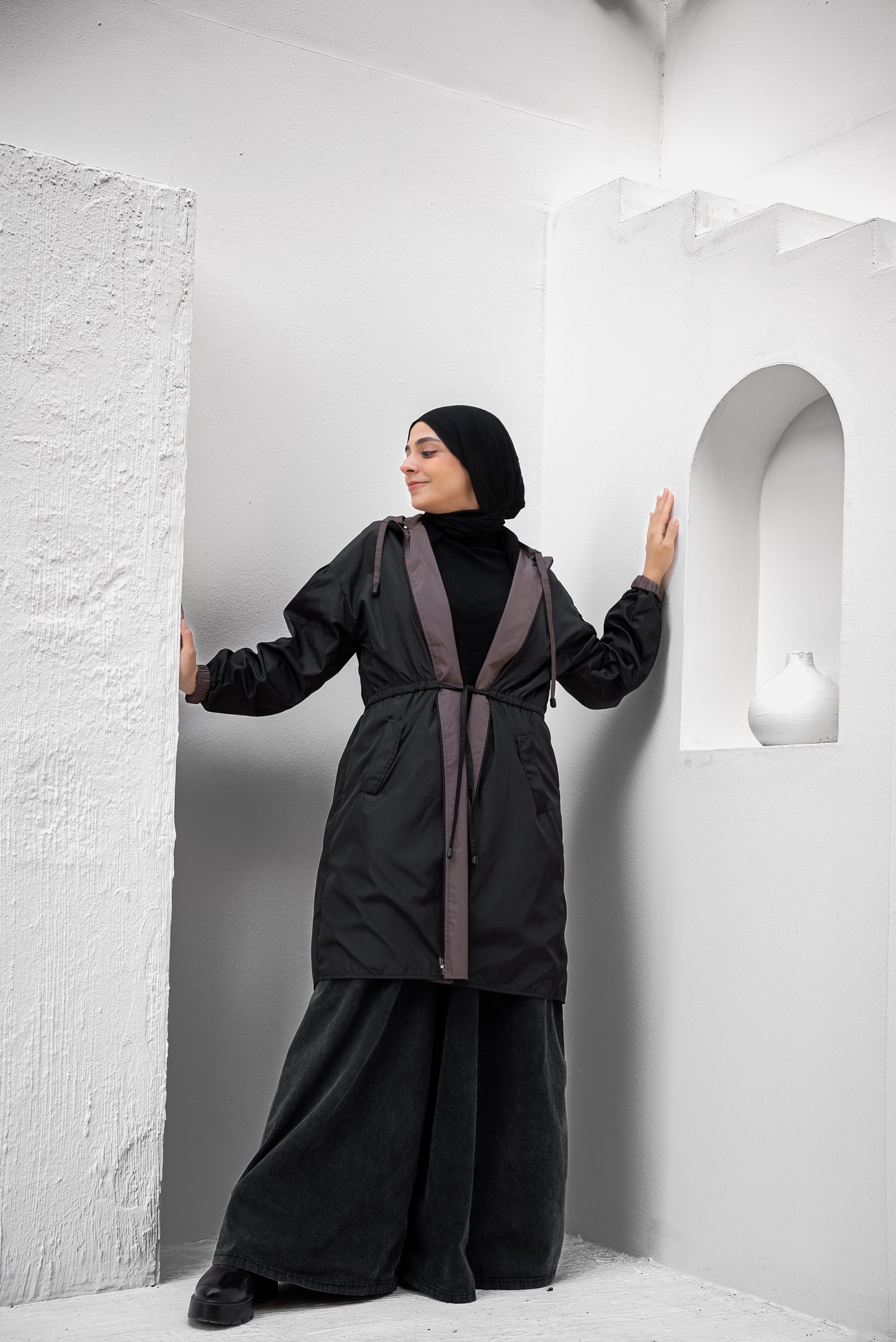 Double Daze Wind Breaker - Brown