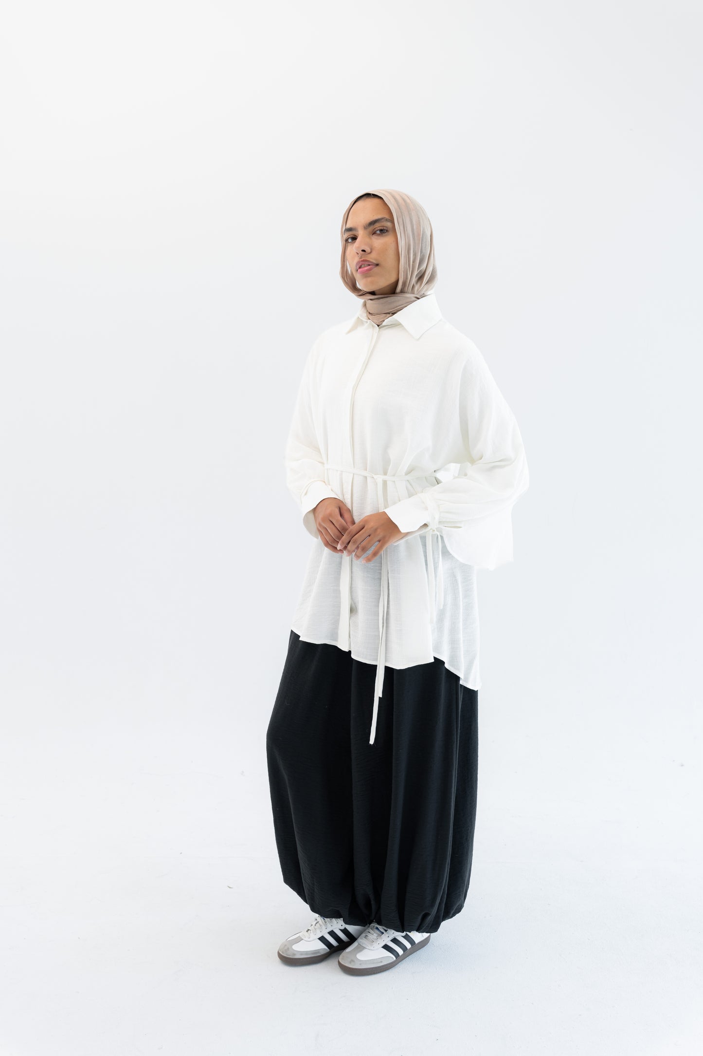 Bloomline Blouse - White
