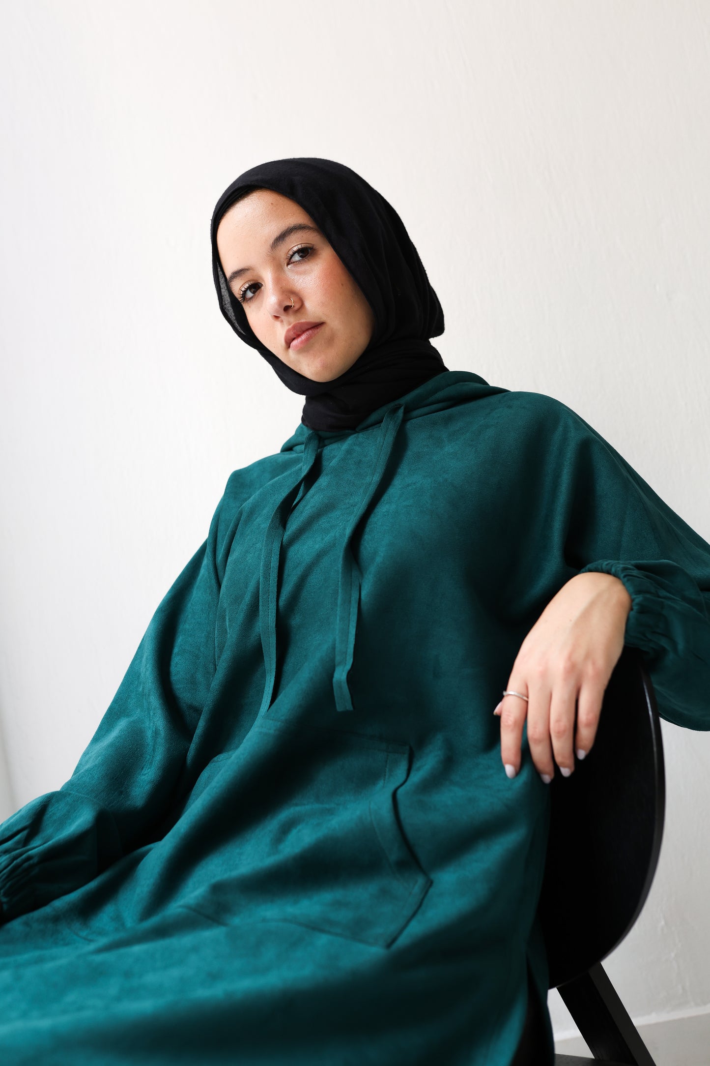 Bloom Hood Top - Green