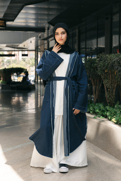 The Unfinished Edit* Denim Cardigan