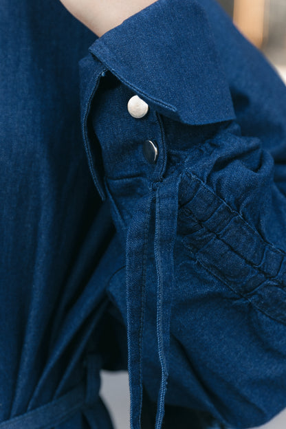 Edgy Elegance Denim Set