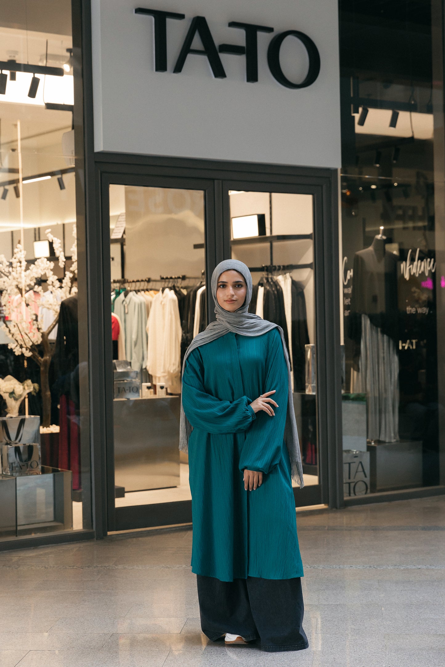 Balloons Sleeves Shirt - Green