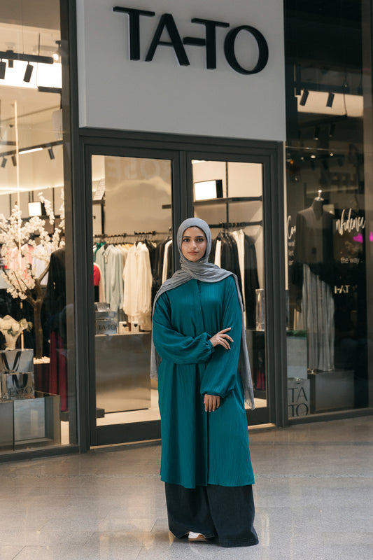 Balloons Sleeves Shirt - Green