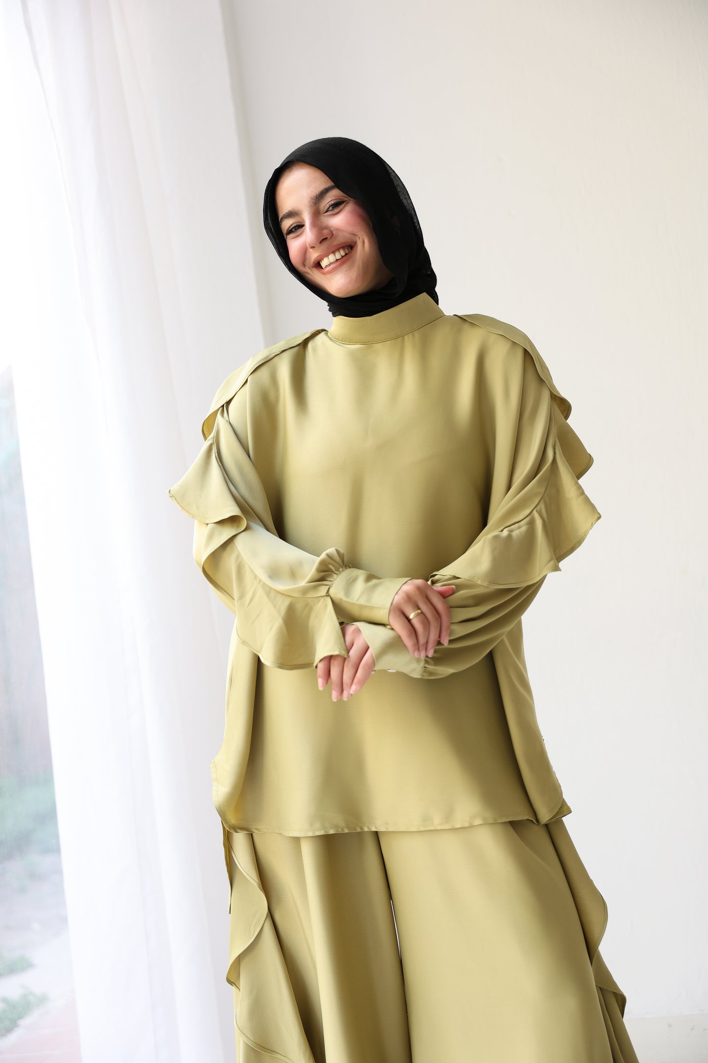 Satine Set - Lime