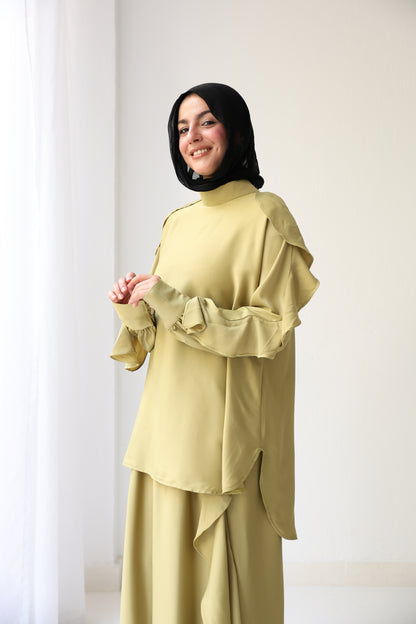 Satine Set - Lime