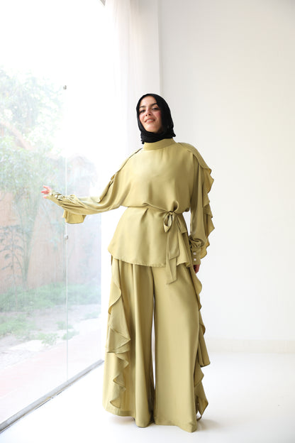 Satine Set - Lime