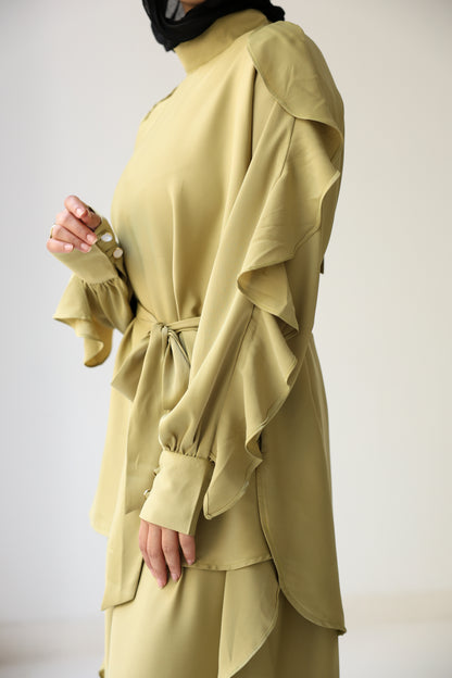 Satine Set - Lime