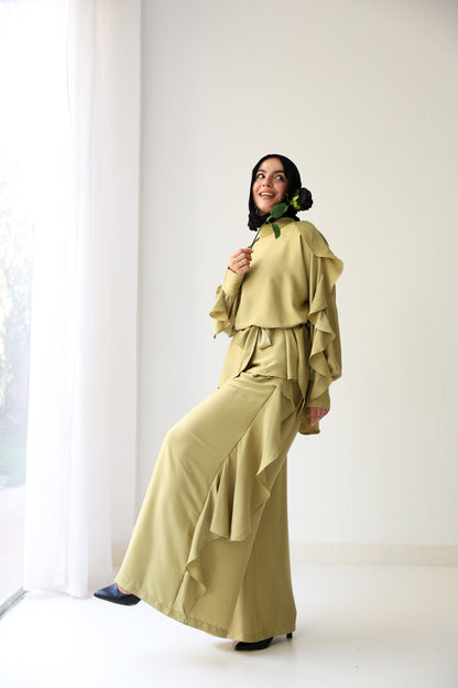 Satine Set - Lime