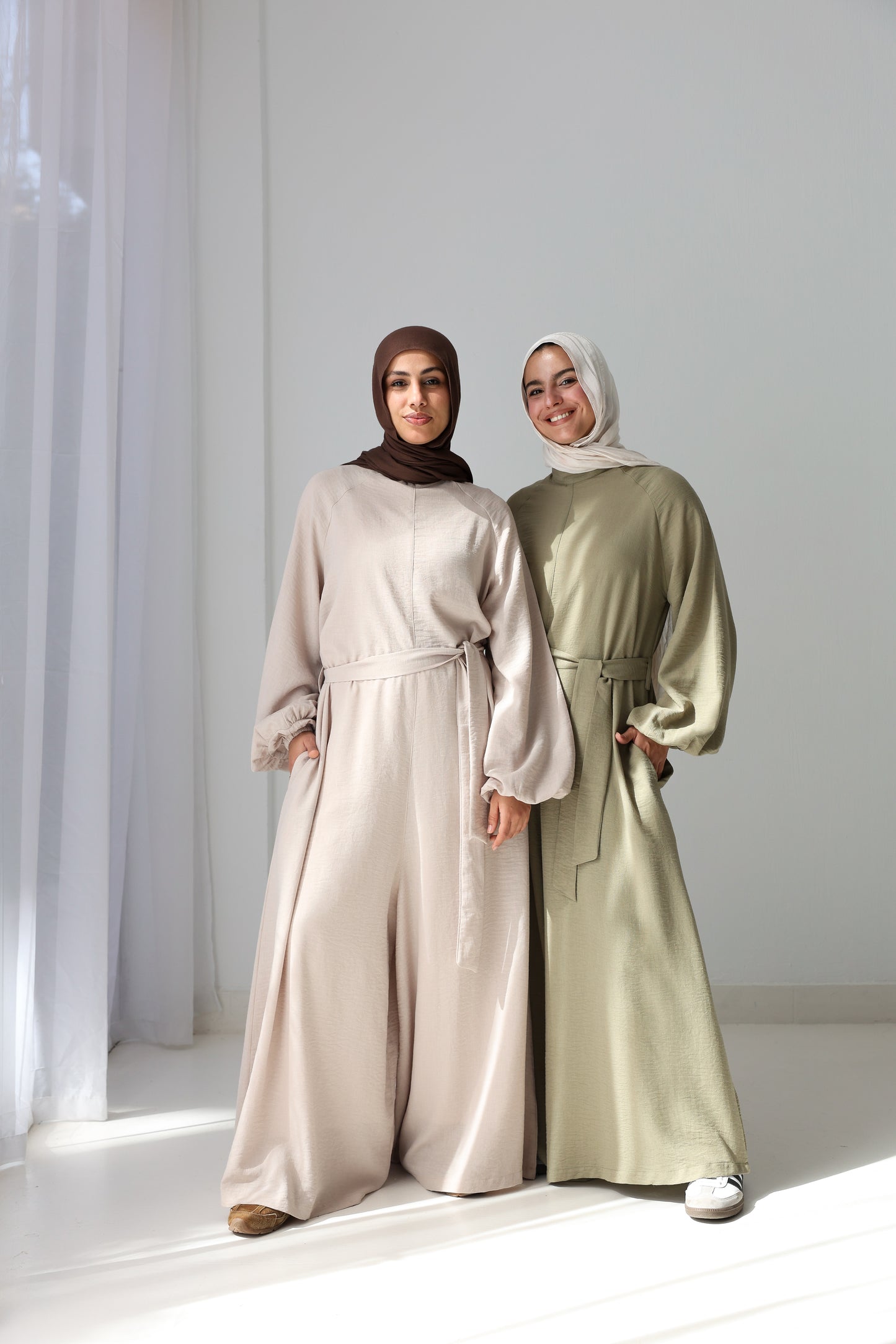 Linea Linen Jumpsuit - Olive