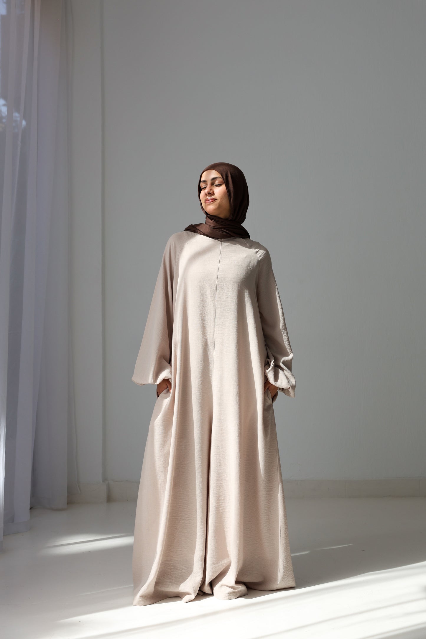 Linea Linen Jumpsuit - Beige