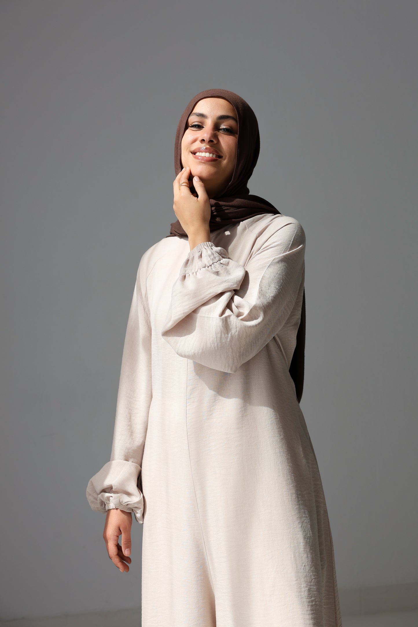 Linea Linen Jumpsuit - Beige