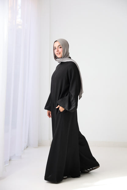 Linea Linen Jumpsuit - Black